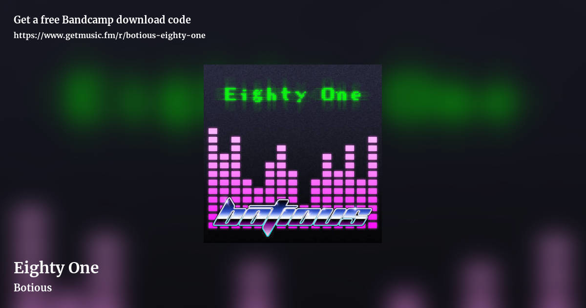 Eighty One by Botious, landscape promo share image