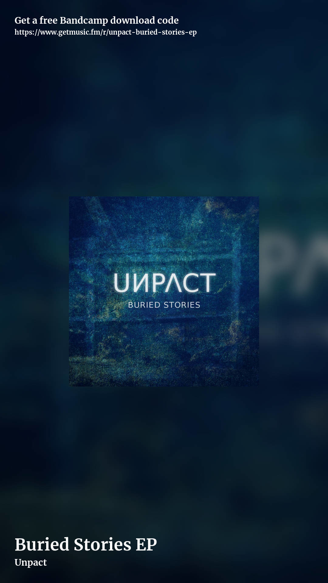 Buried Stories EP by Unpact, story promo share image