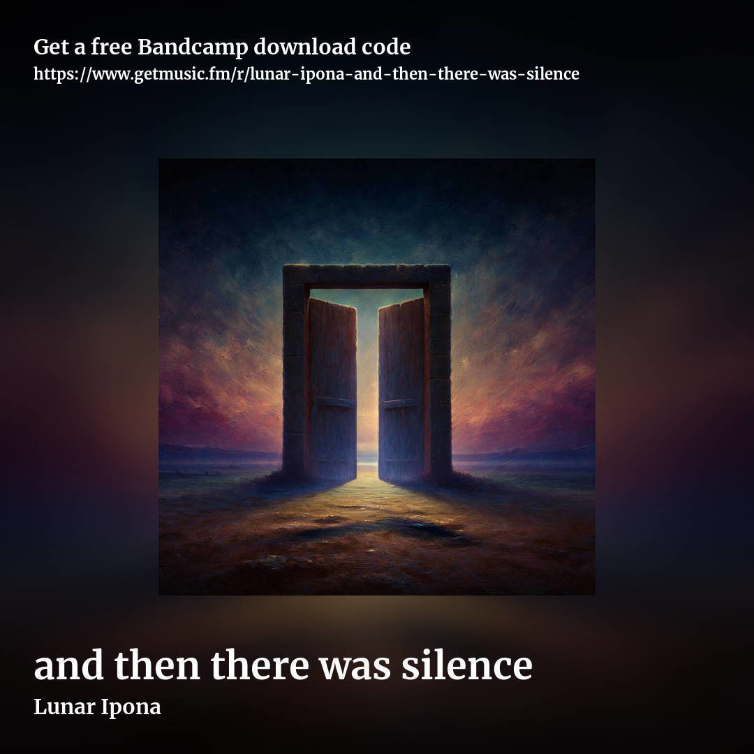 and then there was silence by Lunar Ipona, square promo share image