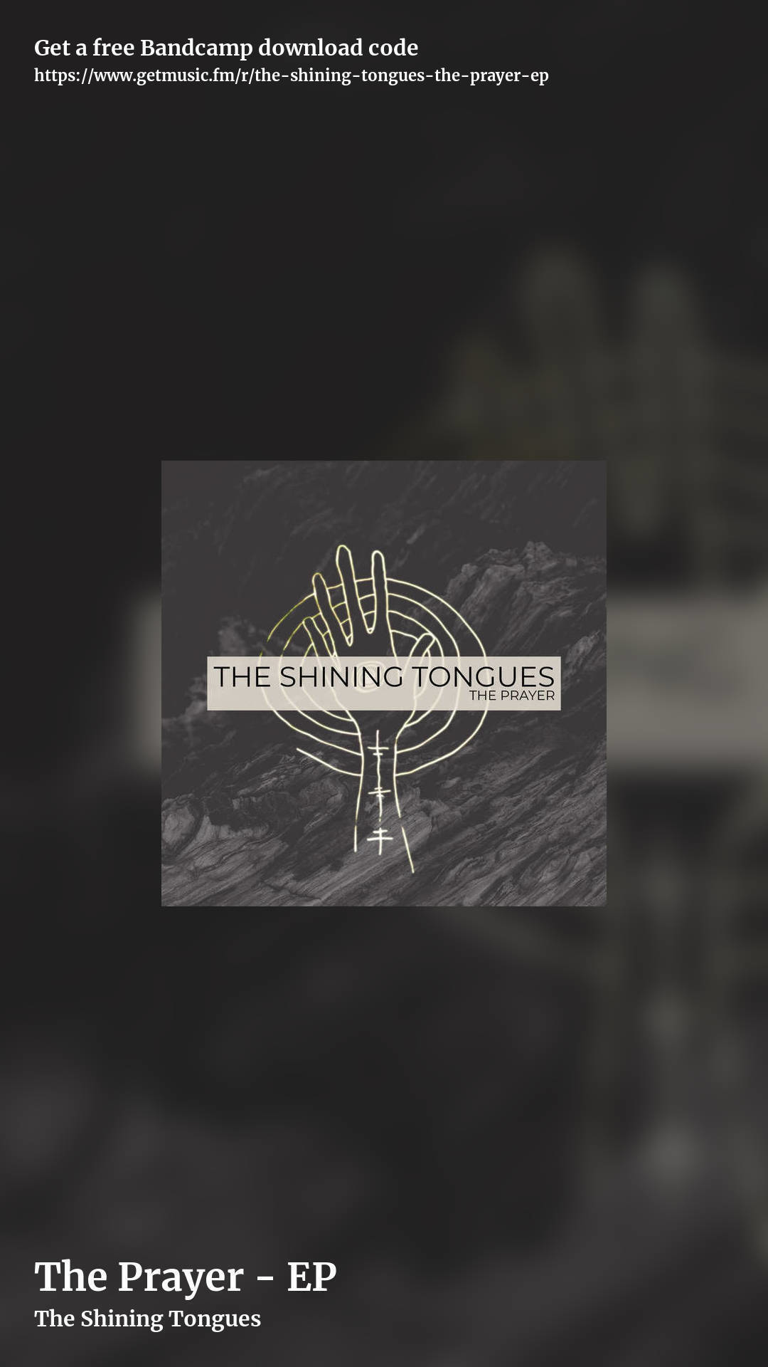 The Prayer - EP by The Shining Tongues, story promo share image