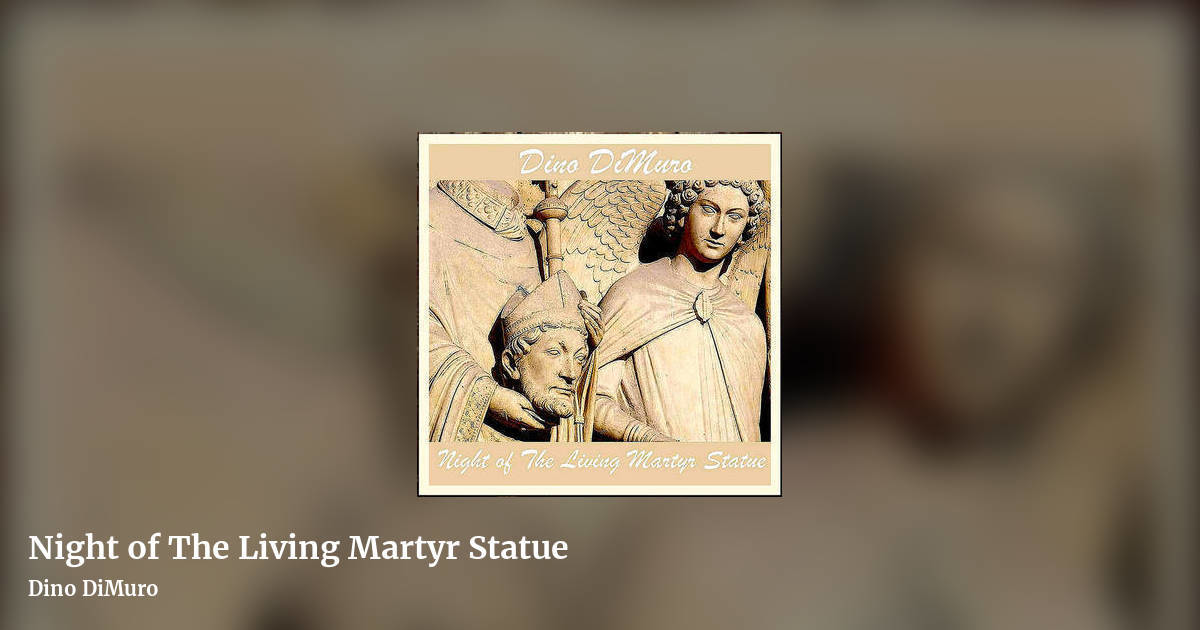 Night of The Living Martyr Statue by Dino DiMuro, landscape clean share image