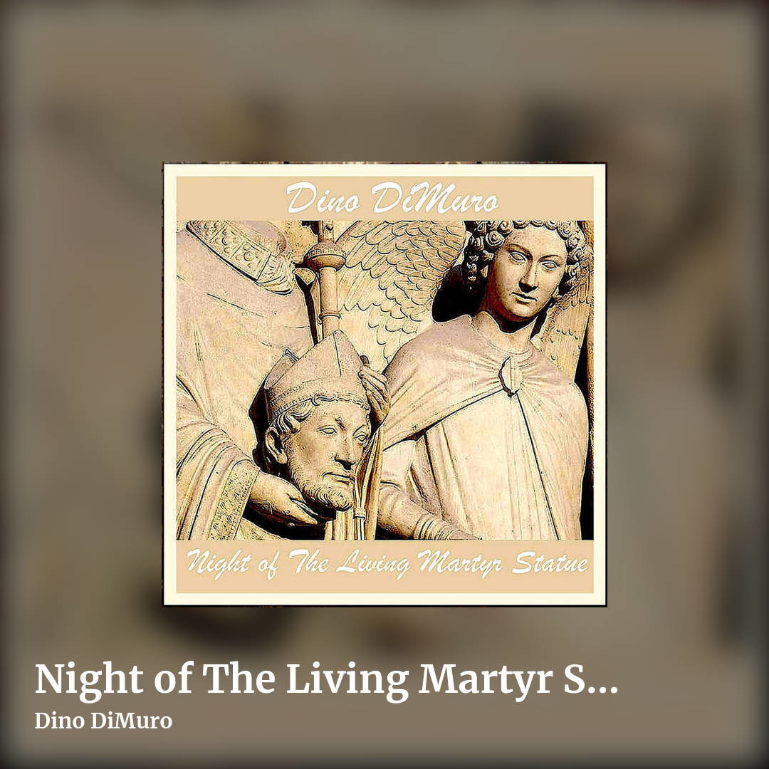 Night of The Living Martyr Statue by Dino DiMuro, square clean share image