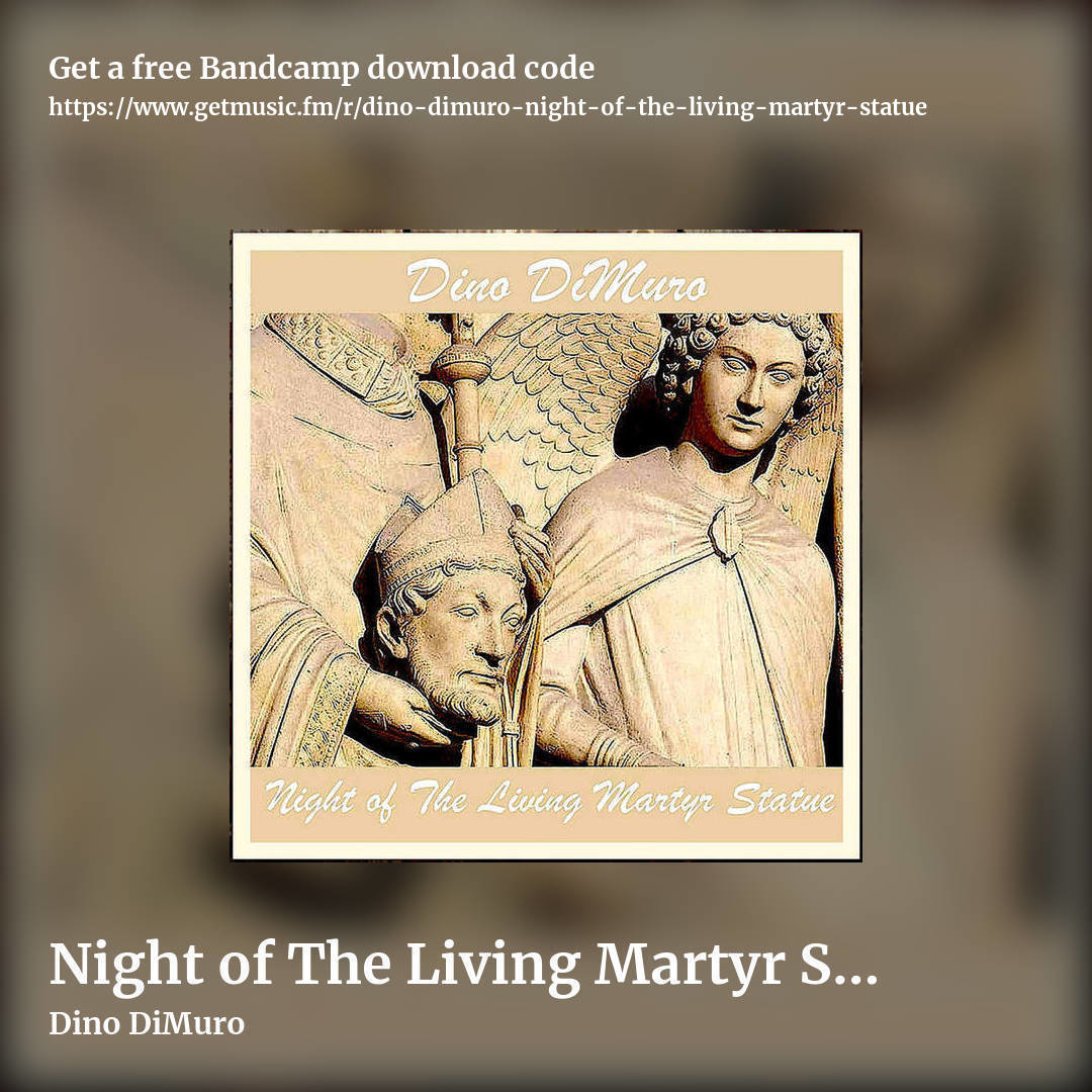 Night of The Living Martyr Statue by Dino DiMuro, square promo share image