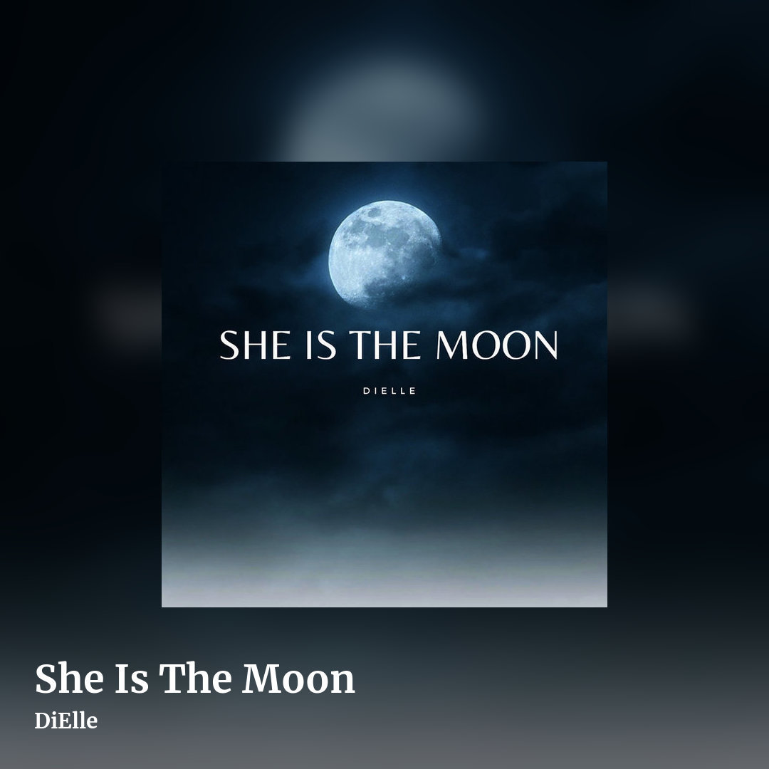 She Is The Moon by DiElle, square clean share image
