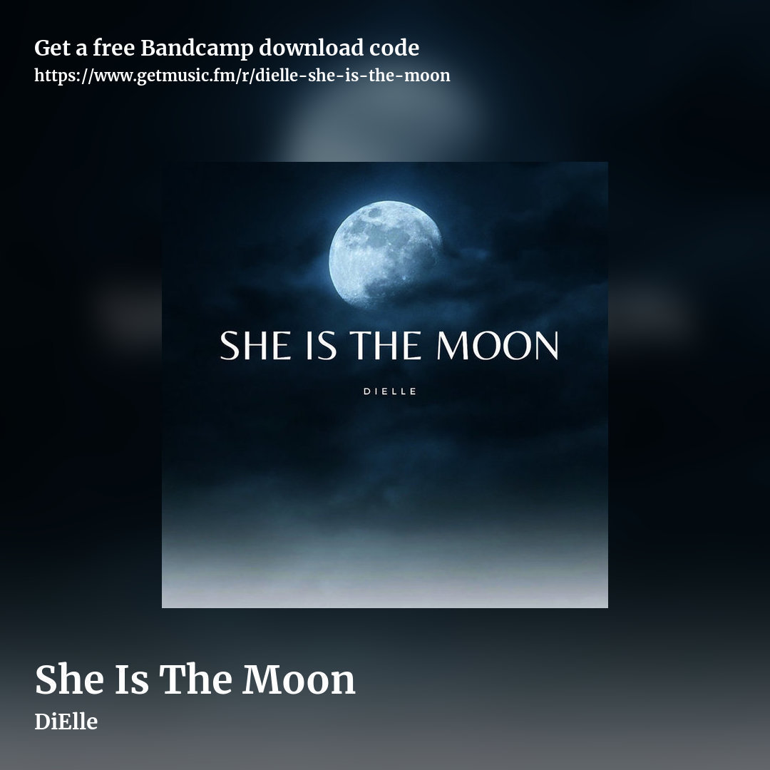She Is The Moon by DiElle, square promo share image