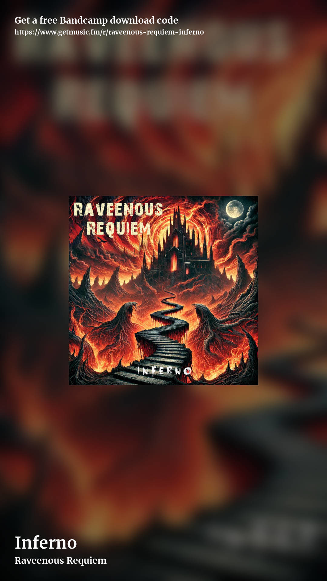 Inferno by Raveenous Requiem, story promo share image