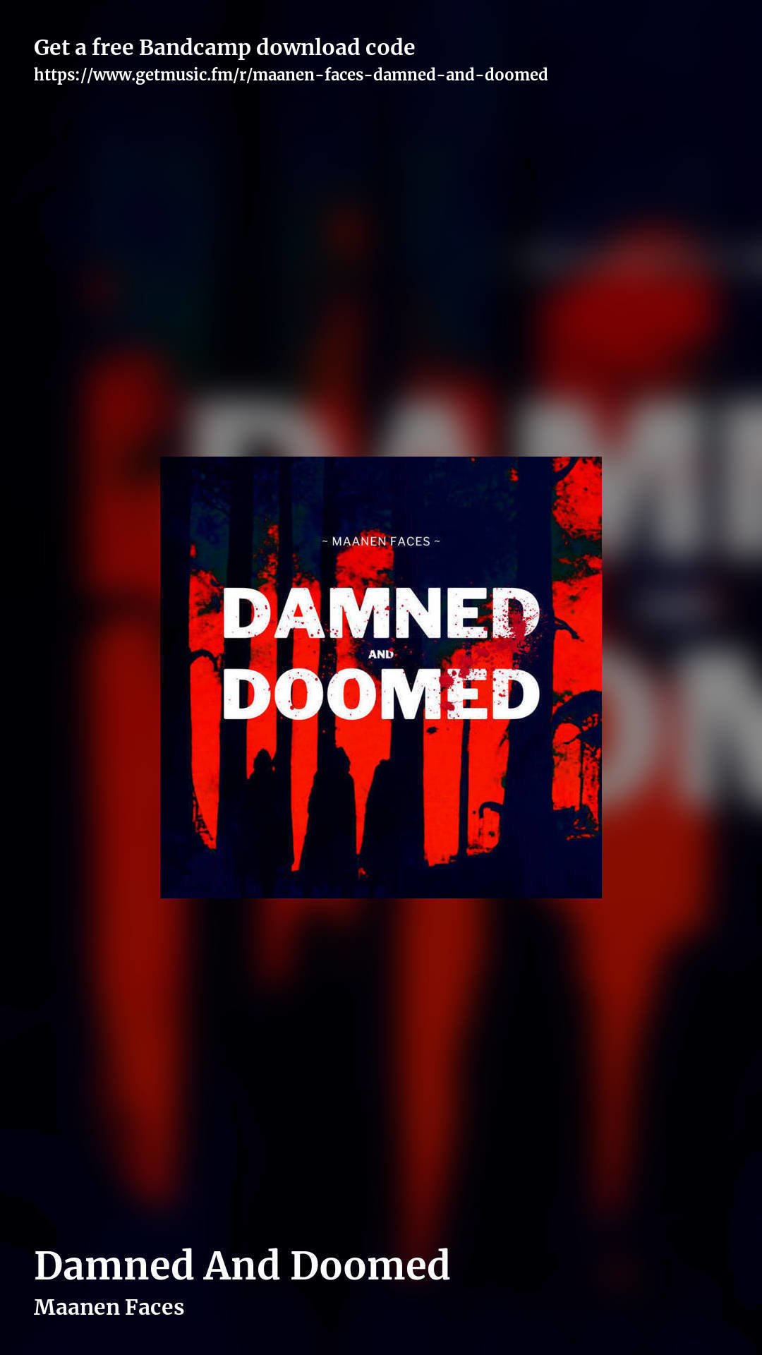 Damned And Doomed by Maanen Faces, story promo share image
