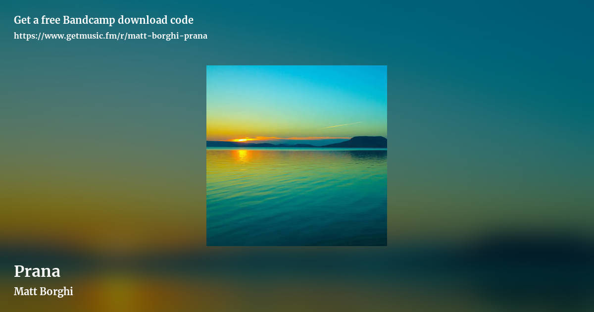 Prana by Matt Borghi, landscape promo share image