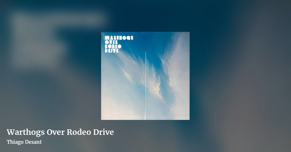 Warthogs Over Rodeo Drive by Thiago Desant, landscape clean share image