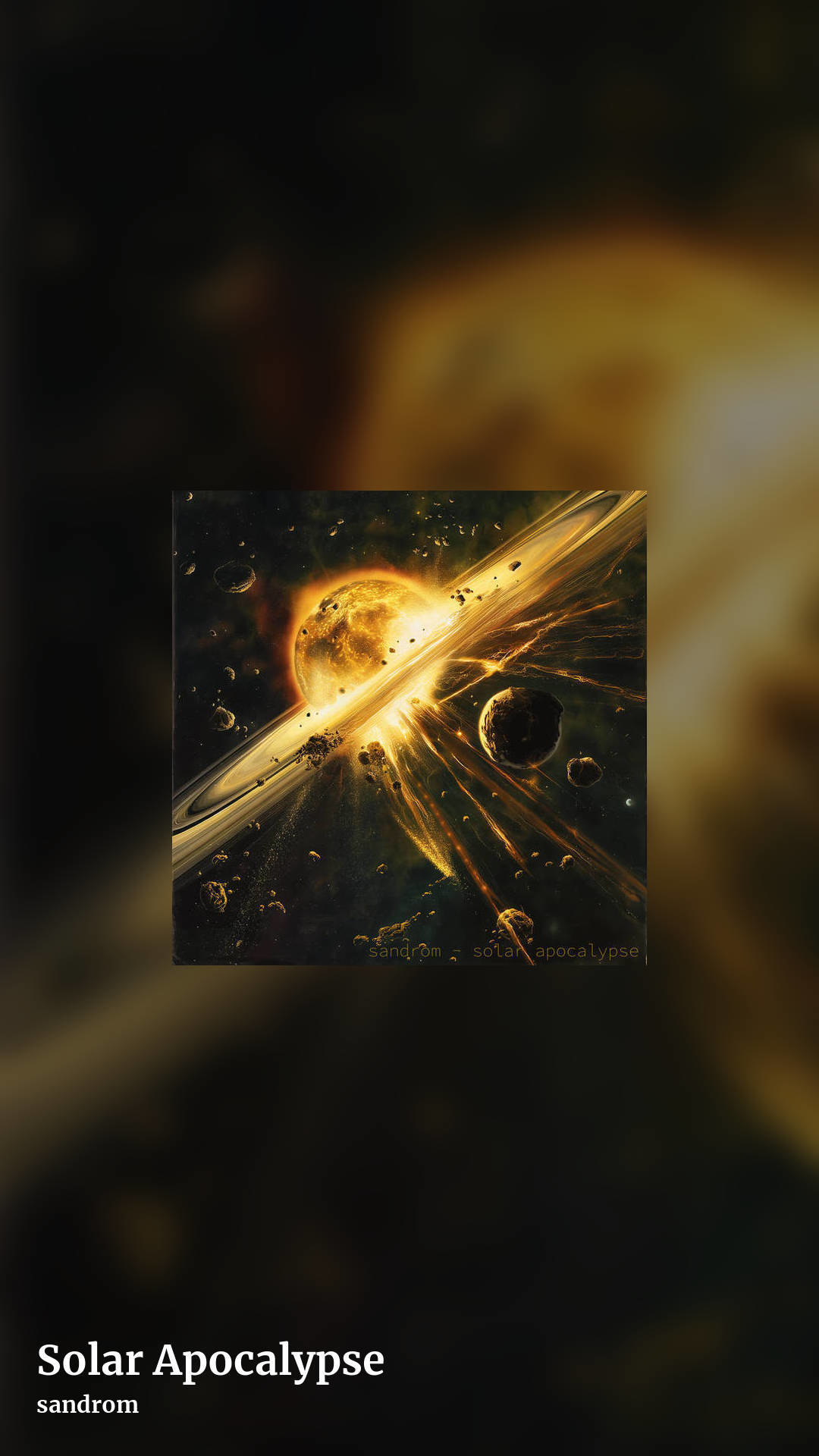 Solar Apocalypse by sandrom, story clean share image
