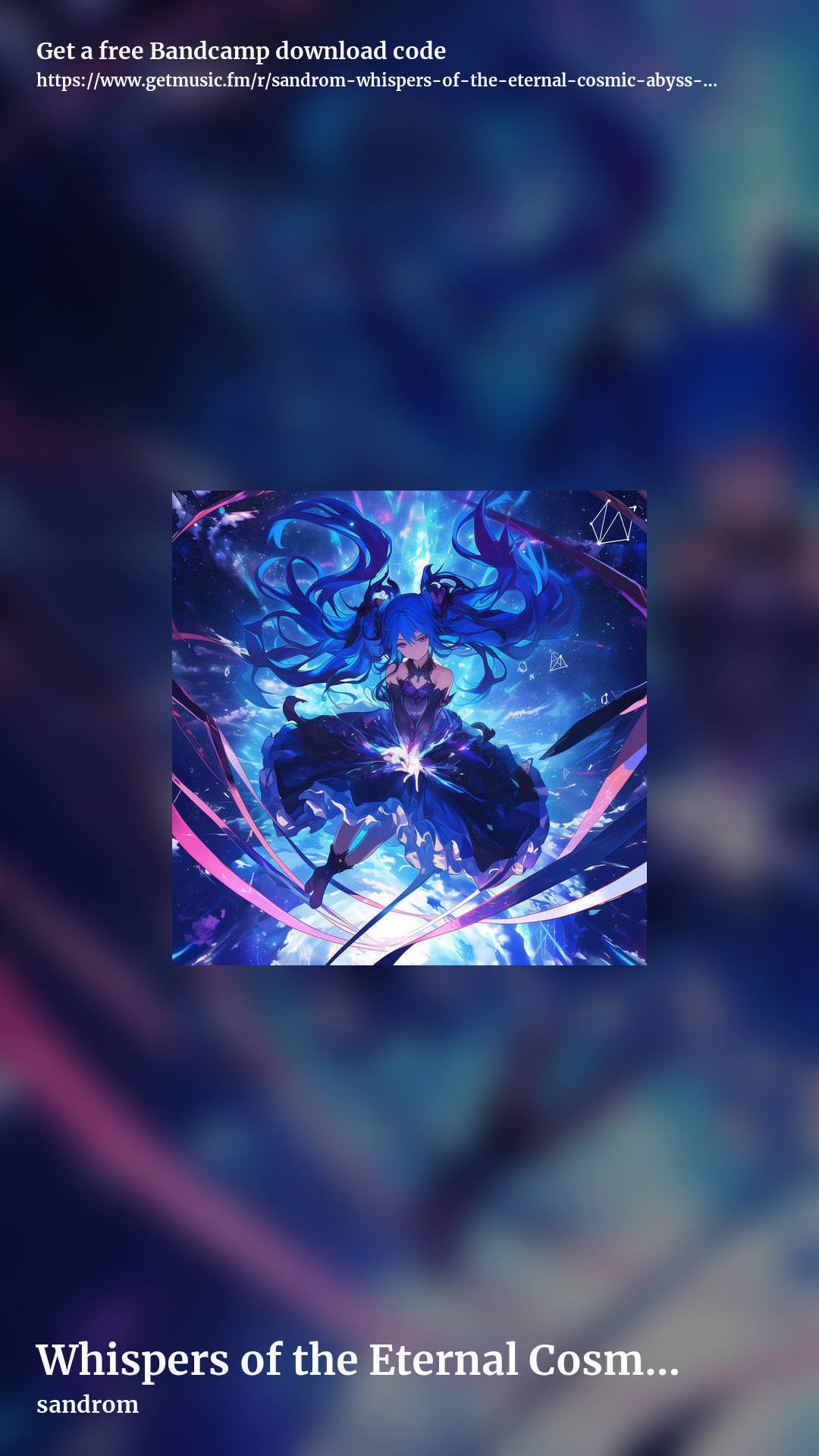 Whispers of the Eternal Cosmic Abyss EP by sandrom, story promo share image
