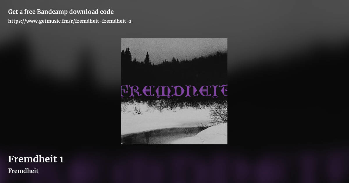 Fremdheit 1 by Fremdheit, landscape promo share image