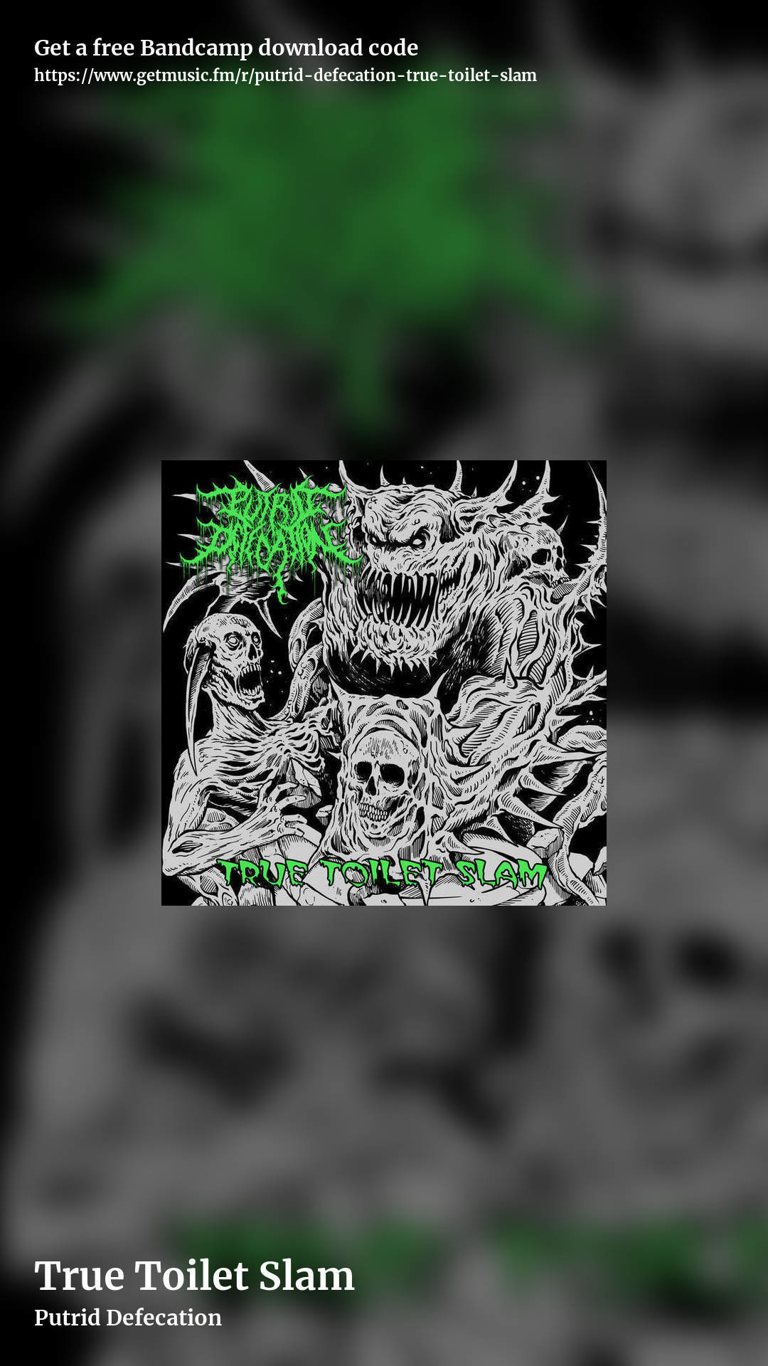True Toilet Slam by Putrid Defecation, story promo share image