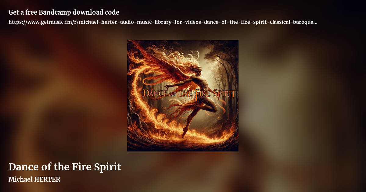 Dance of the Fire Spirit by Michael HERTER, landscape promo share image