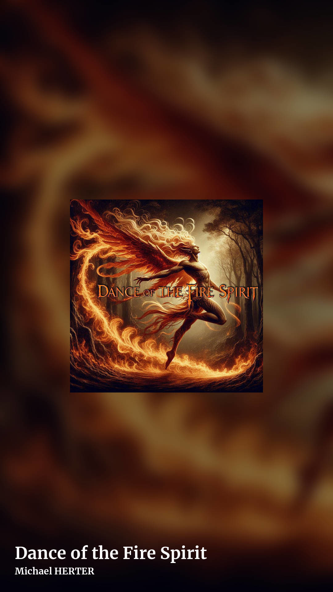 Dance of the Fire Spirit by Michael HERTER, story clean share image