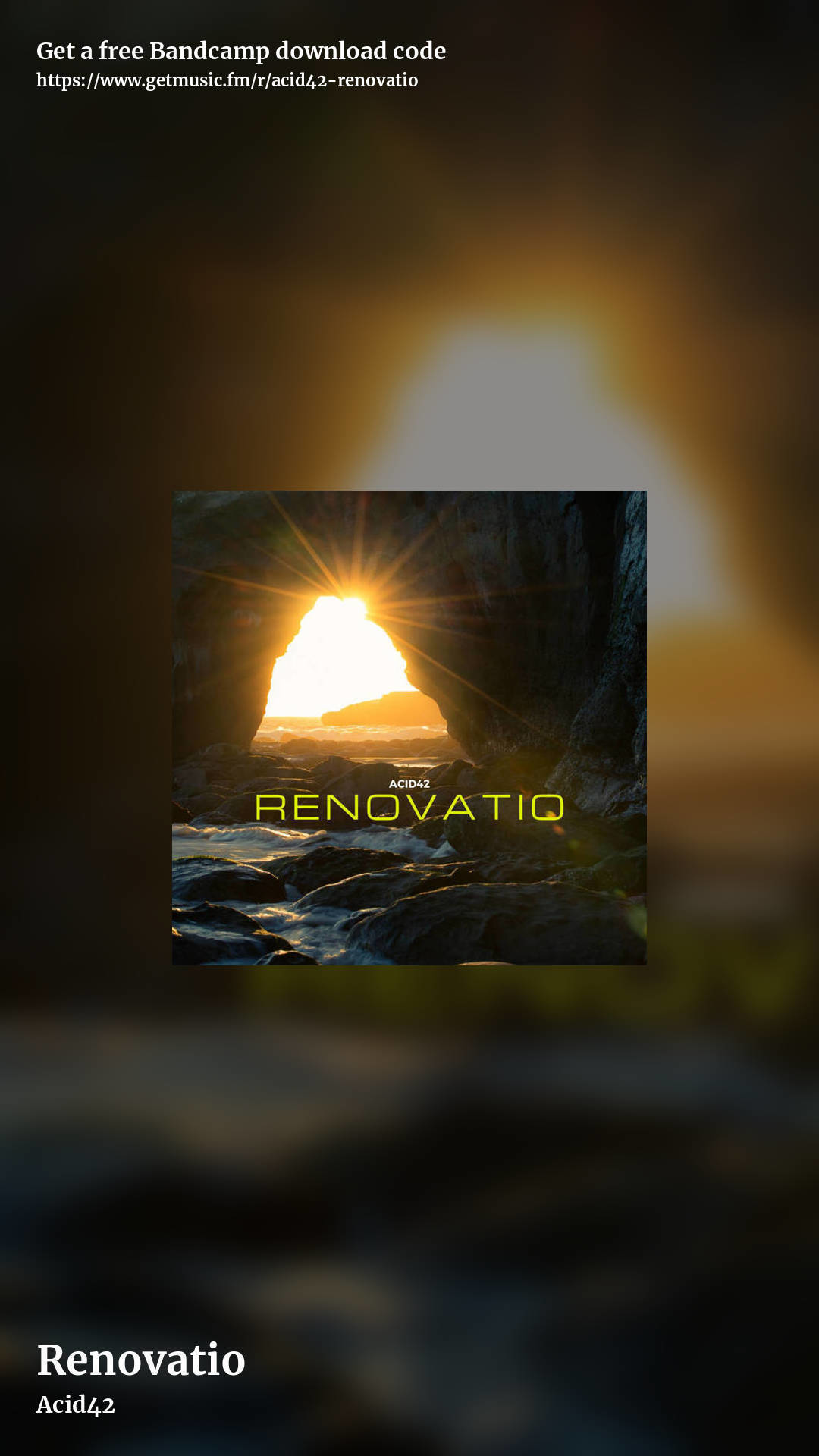 Renovatio by Acid42, story promo share image