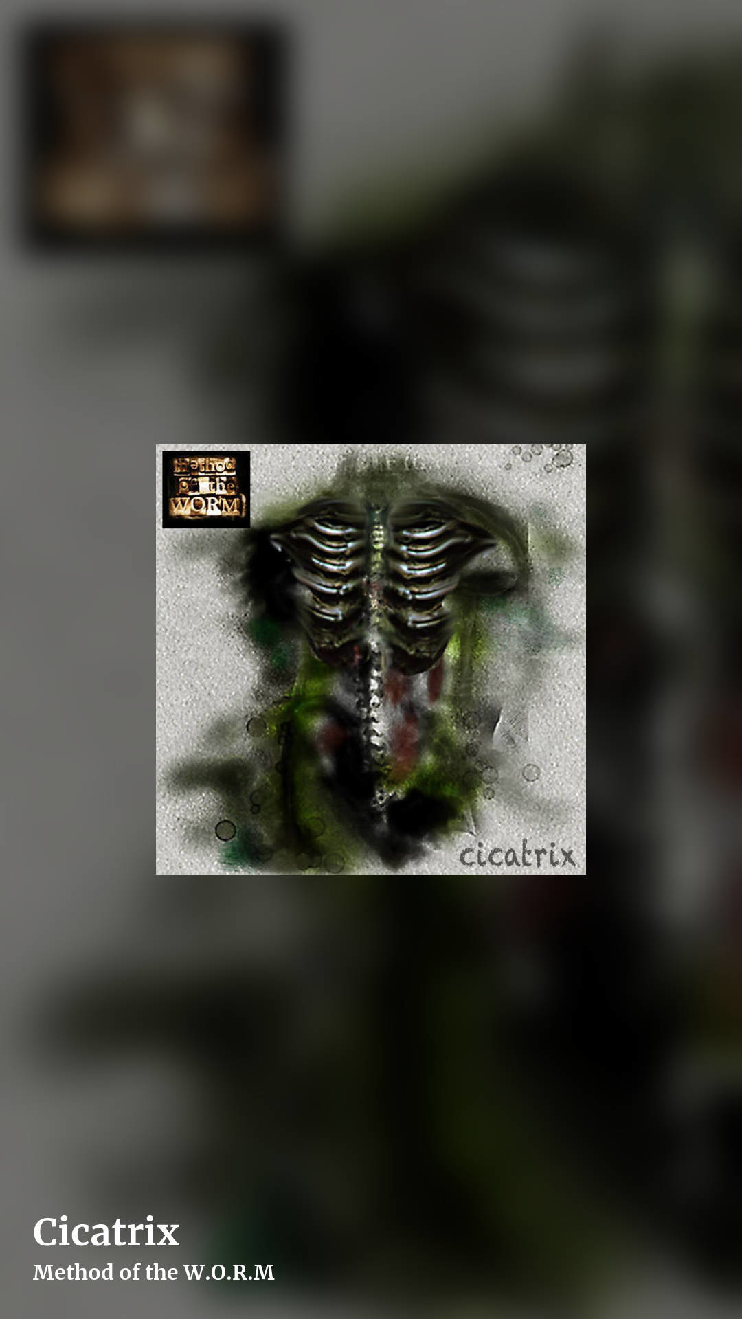 Cicatrix by Method of the W.O.R.M, story clean share image