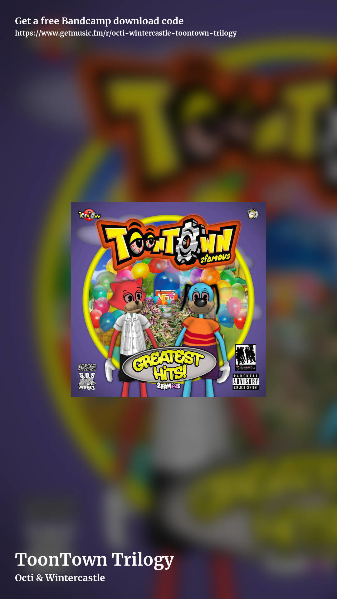ToonTown Trilogy by Octi & Wintercastle, story promo share image