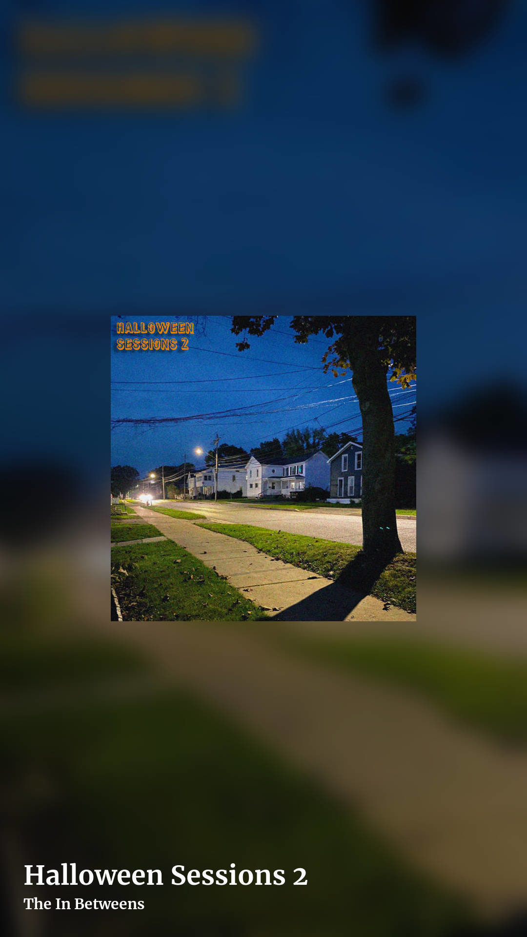 Halloween Sessions 2 by The In Betweens, story clean share image
