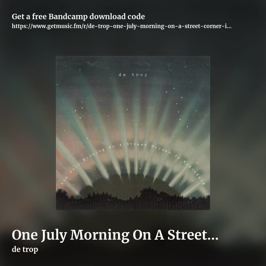 One July Morning On A Street Corner In Kreuzberg by de trop, square promo share image