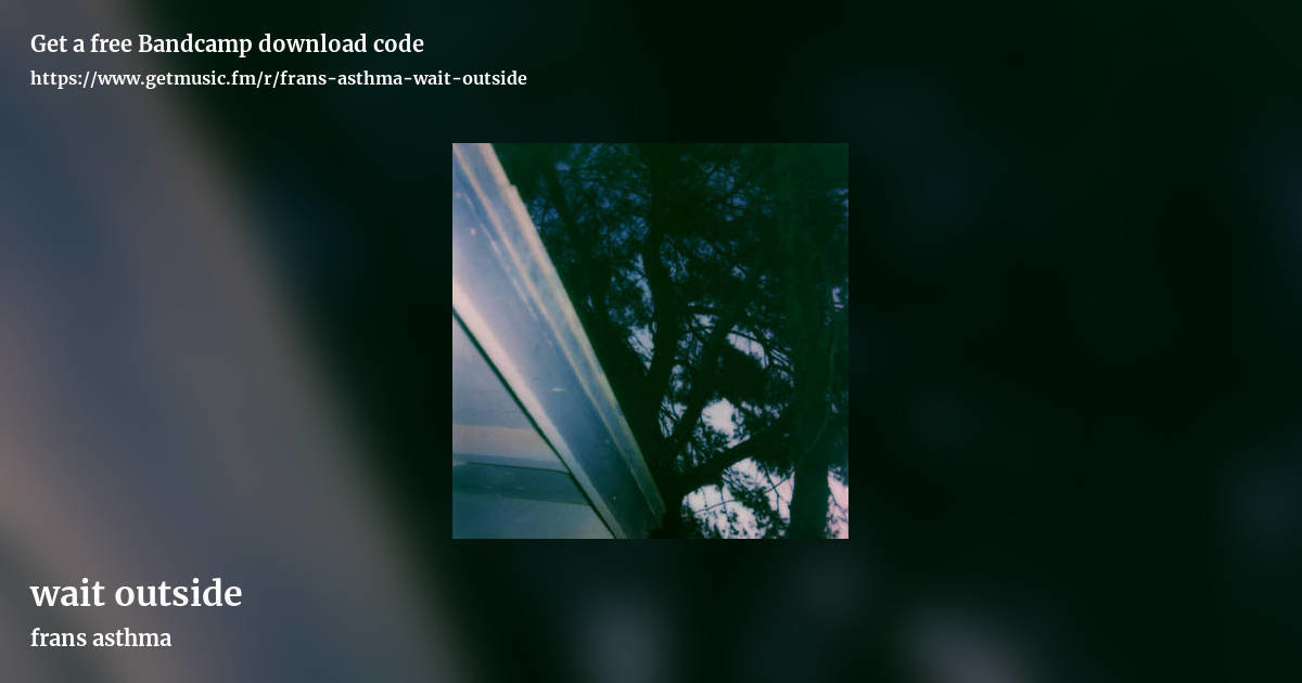 wait outside by  frans asthma, landscape promo share image