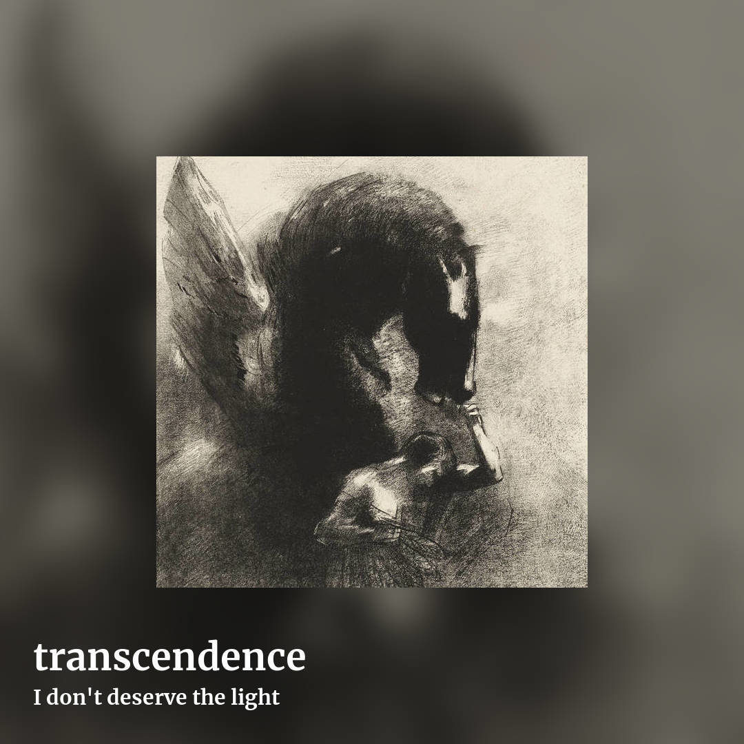 transcendence by I don't deserve the light, square clean share image