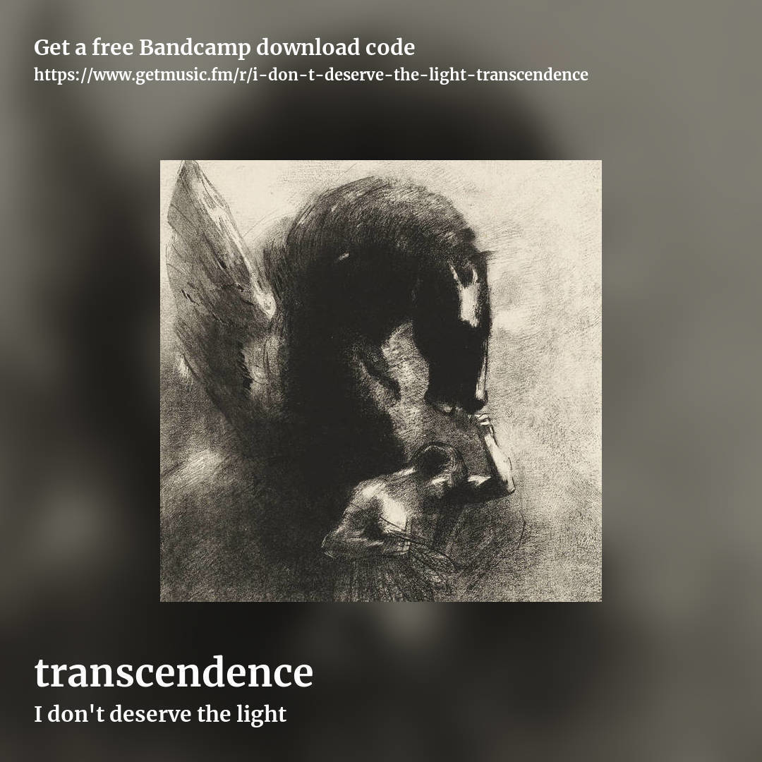 transcendence by I don't deserve the light, square promo share image