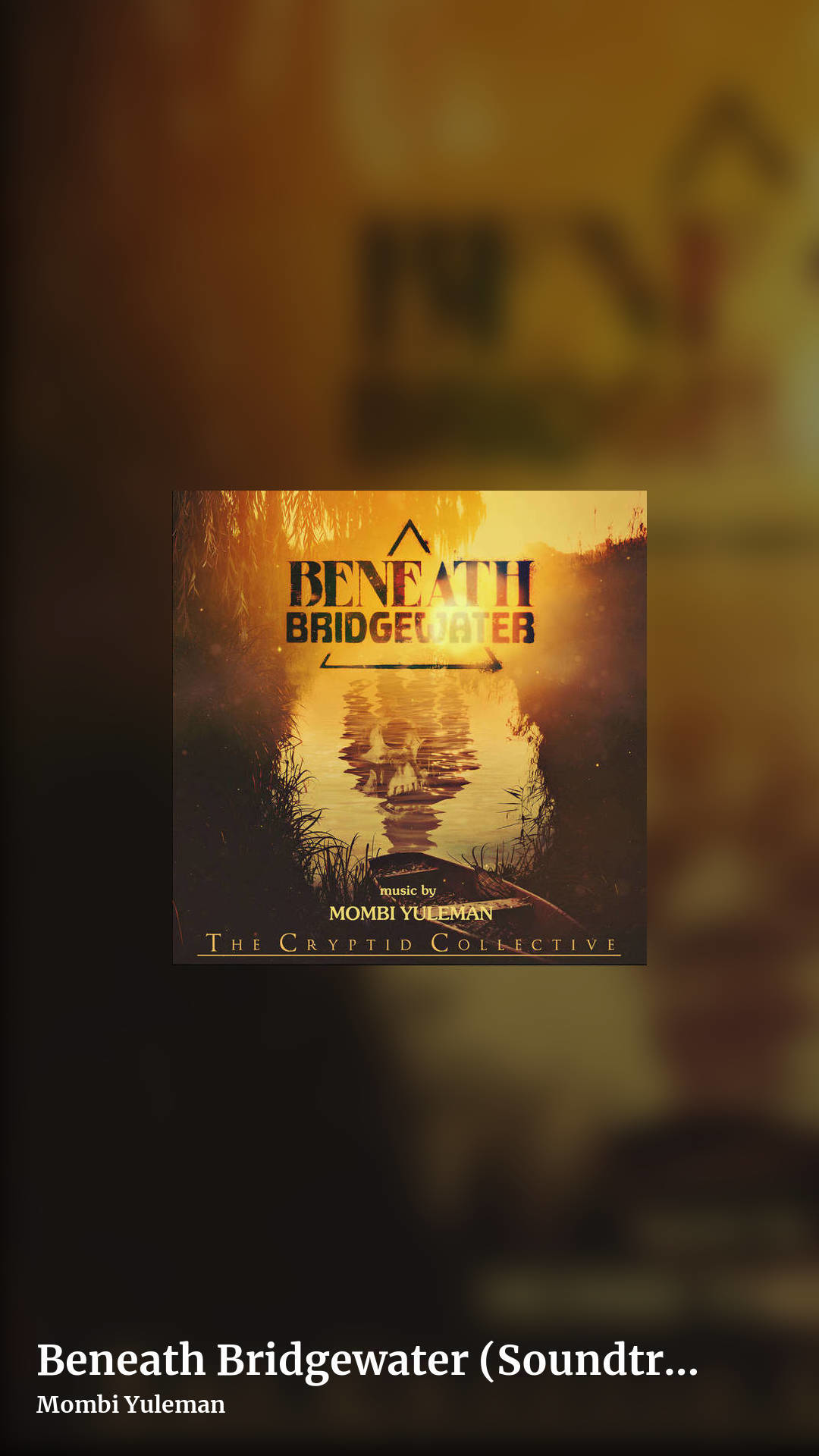 Beneath Bridgewater (Soundtrack/Dark Ambient) by Mombi Yuleman, story clean share image