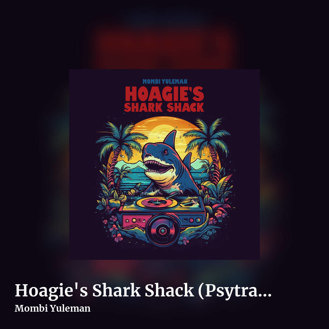 Hoagie's Shark Shack (Psytrance 135-140bpm) by Mombi Yuleman, square clean share image