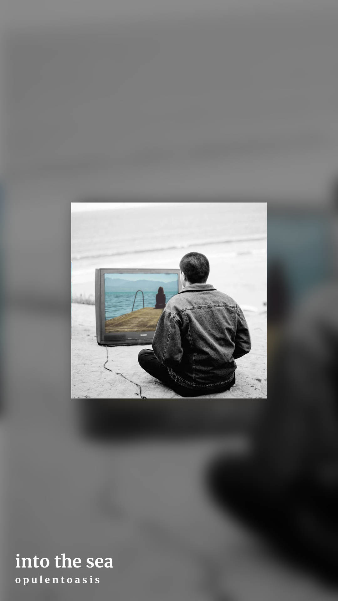 into the sea by o p u l e n t o a s i s, story clean share image
