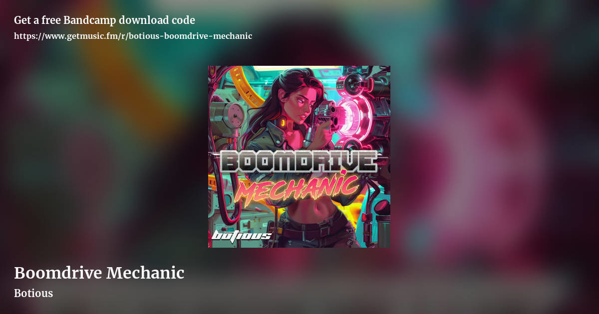 Boomdrive Mechanic by Botious, landscape promo share image