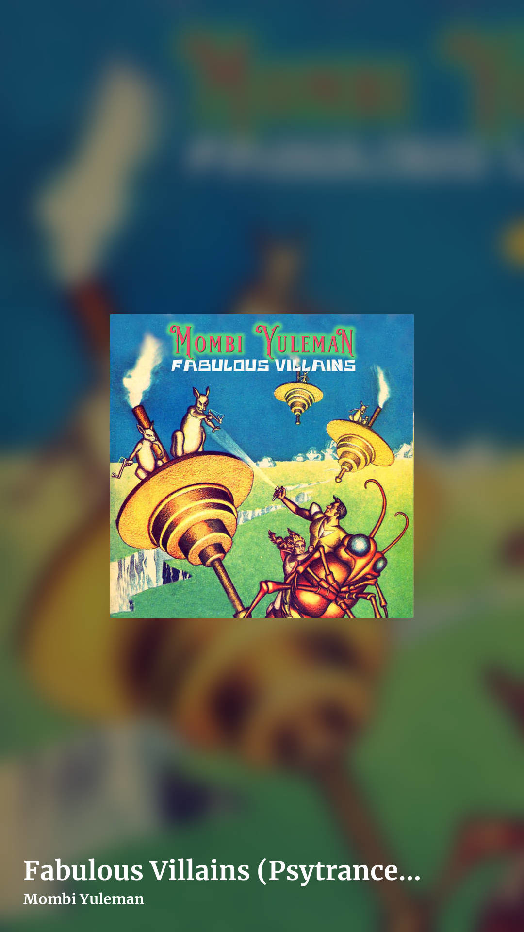 Fabulous Villains (Psytrance 145-152bpm) by Mombi Yuleman, story clean share image