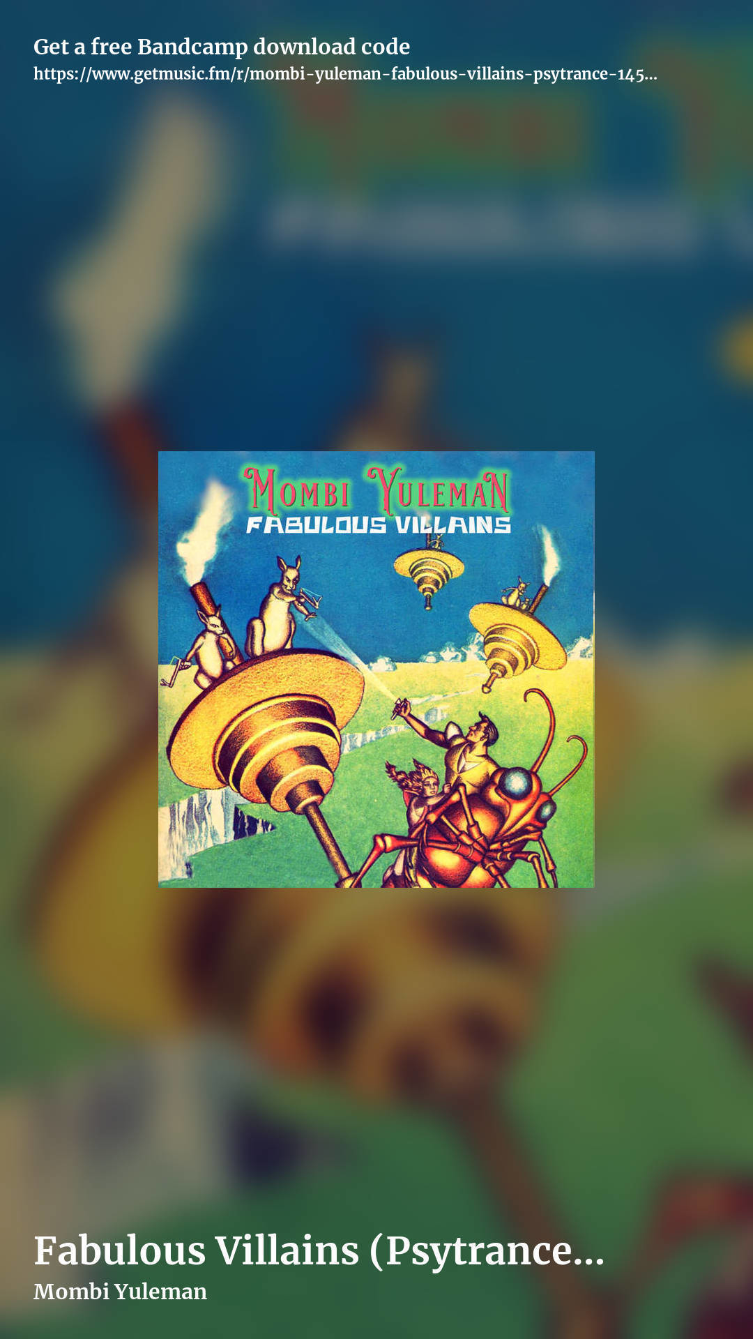 Fabulous Villains (Psytrance 145-152bpm) by Mombi Yuleman, story promo share image
