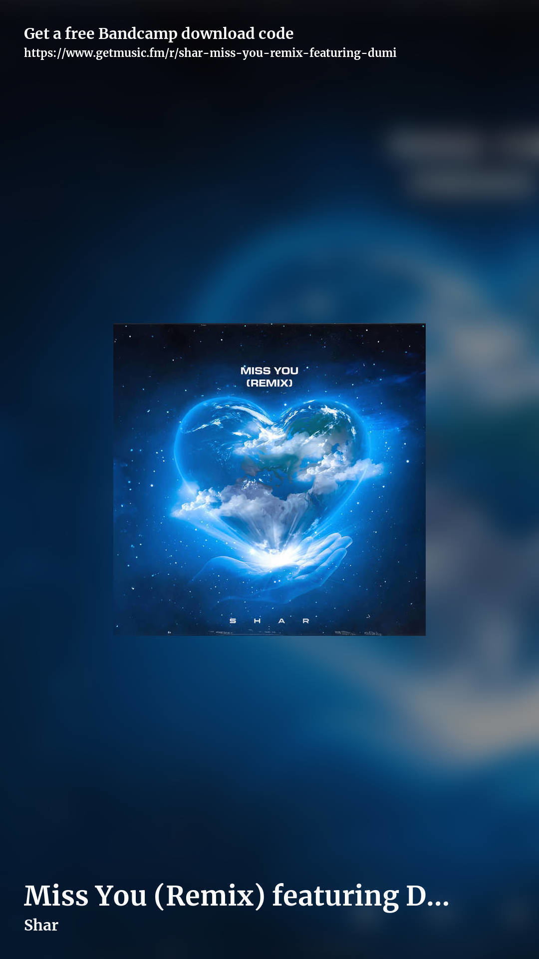 Miss You (Remix) featuring Dumi by Shar, story promo share image