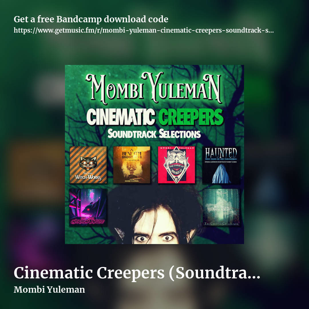 Cinematic Creepers (Soundtrack Selections) by Mombi Yuleman, square promo share image