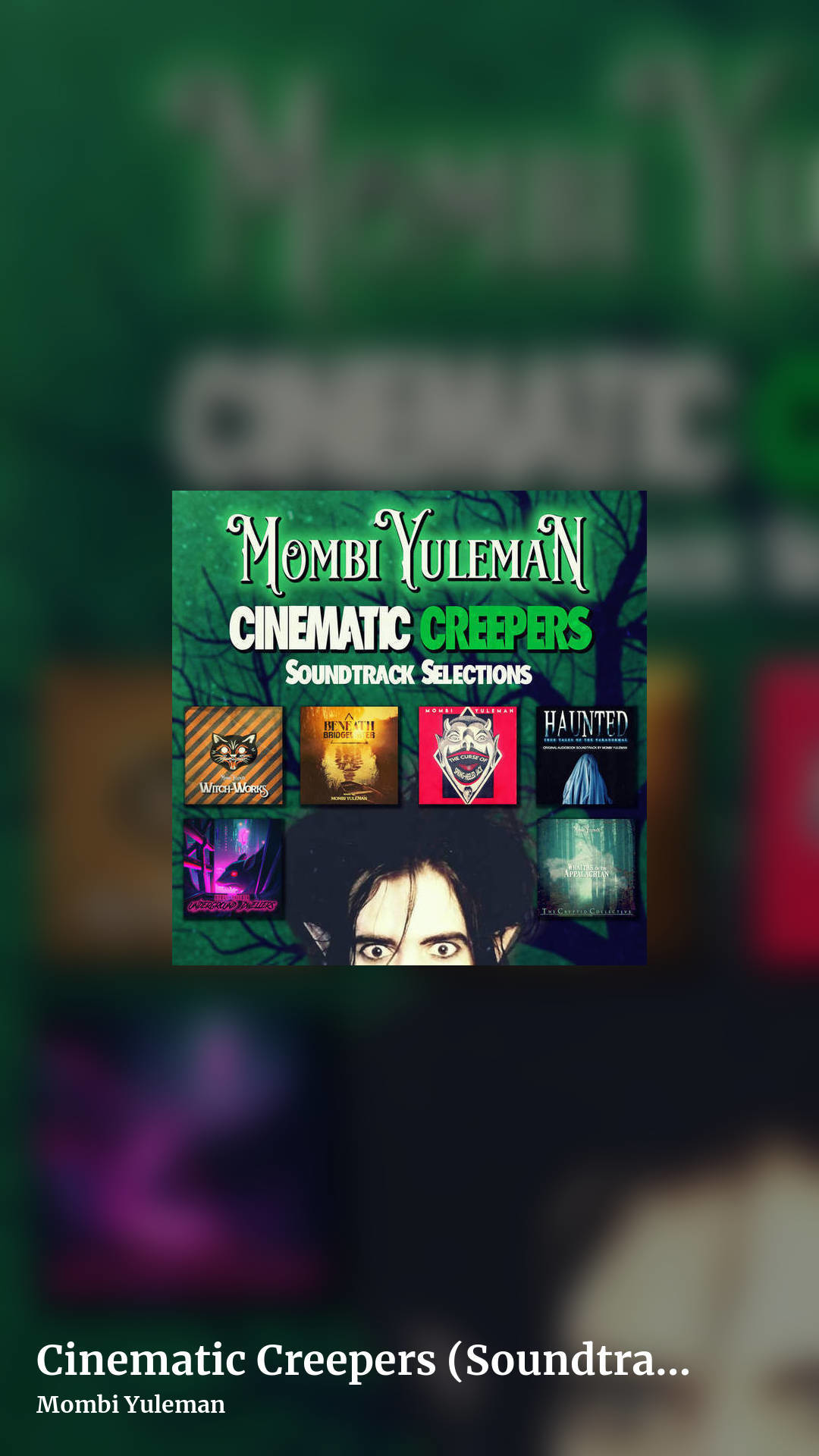 Cinematic Creepers (Soundtrack Selections) by Mombi Yuleman, story clean share image