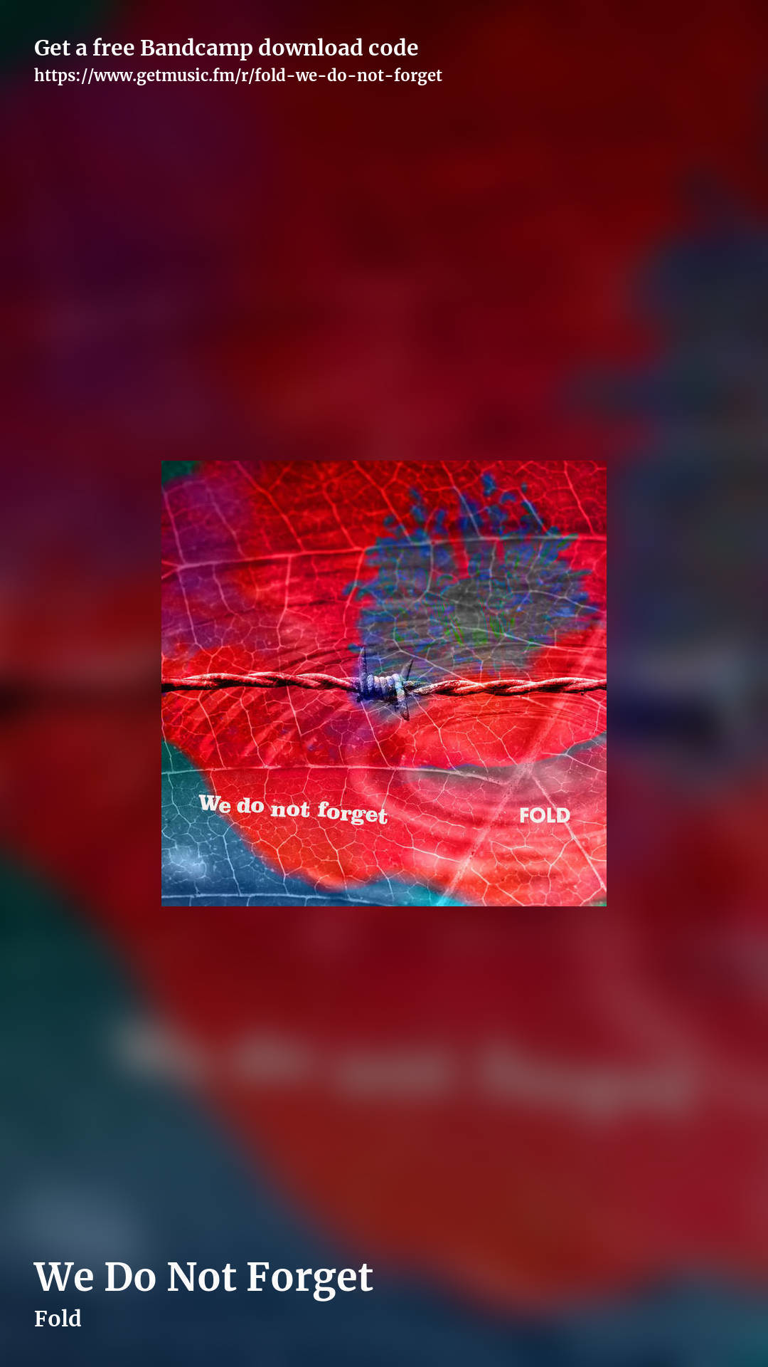 We Do Not Forget by Fold, story promo share image