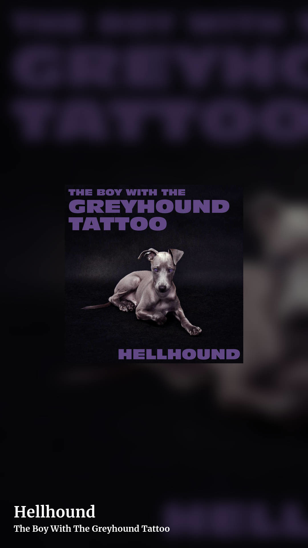 Hellhound by The Boy With The Greyhound Tattoo, story clean share image