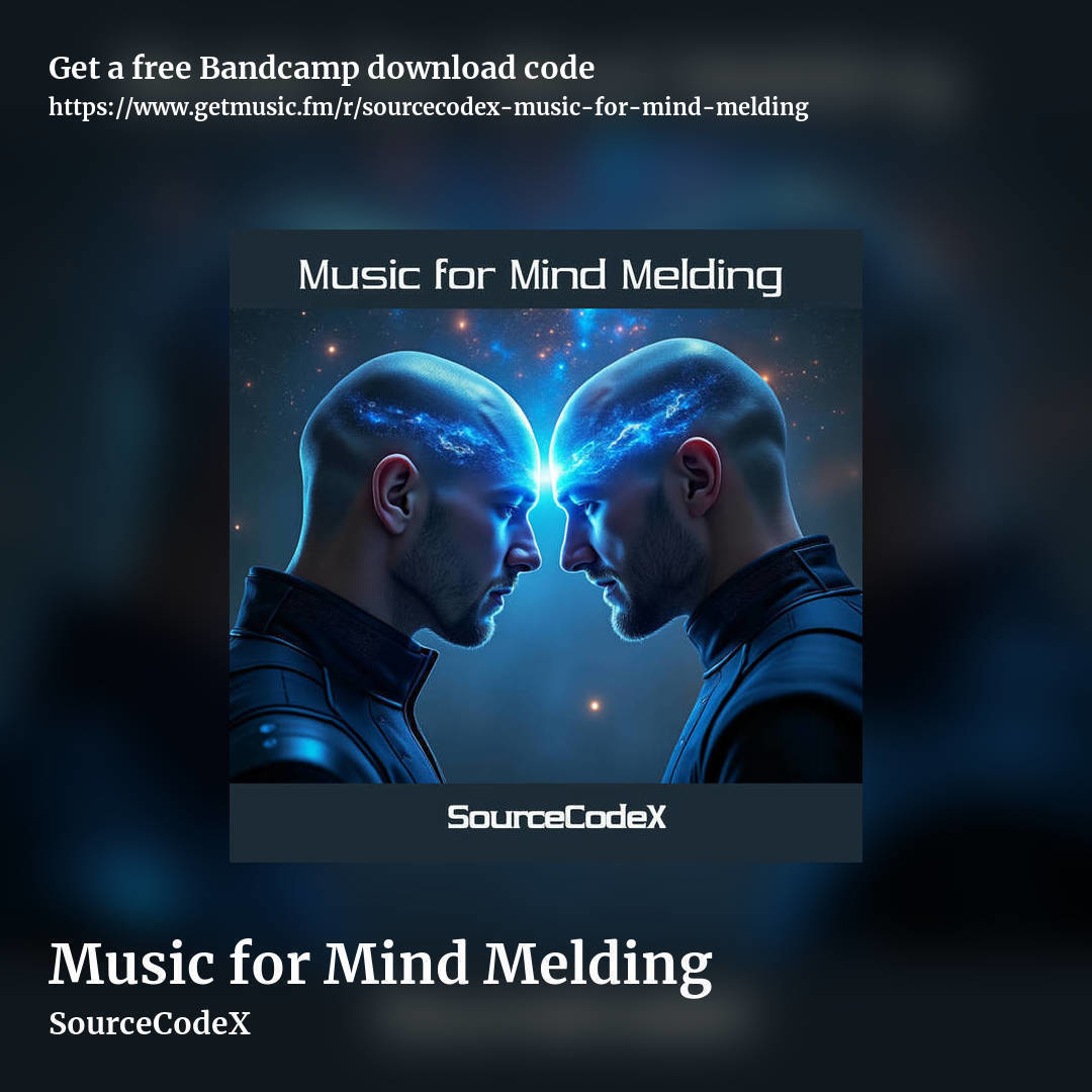 Music for Mind Melding by SourceCodeX, square promo share image