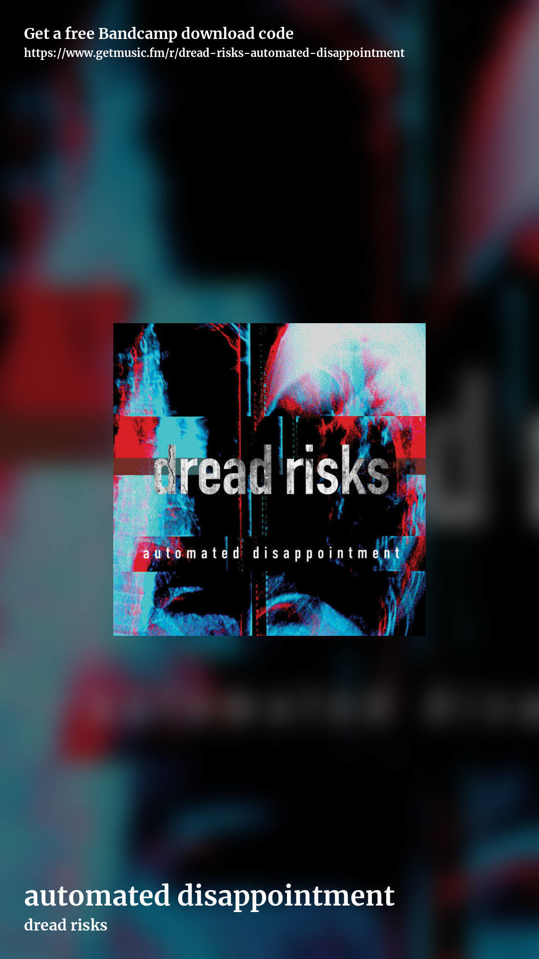 automated disappointment by dread risks, story promo share image