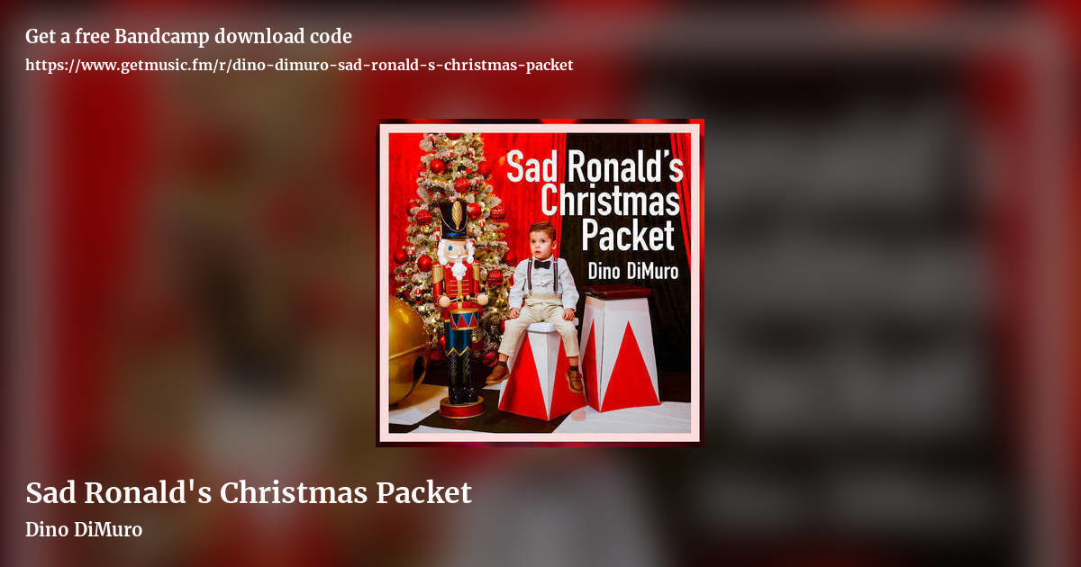 Sad Ronald's Christmas Packet by Dino DiMuro, landscape promo share image