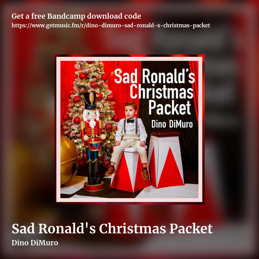 Sad Ronald's Christmas Packet by Dino DiMuro, square promo share image