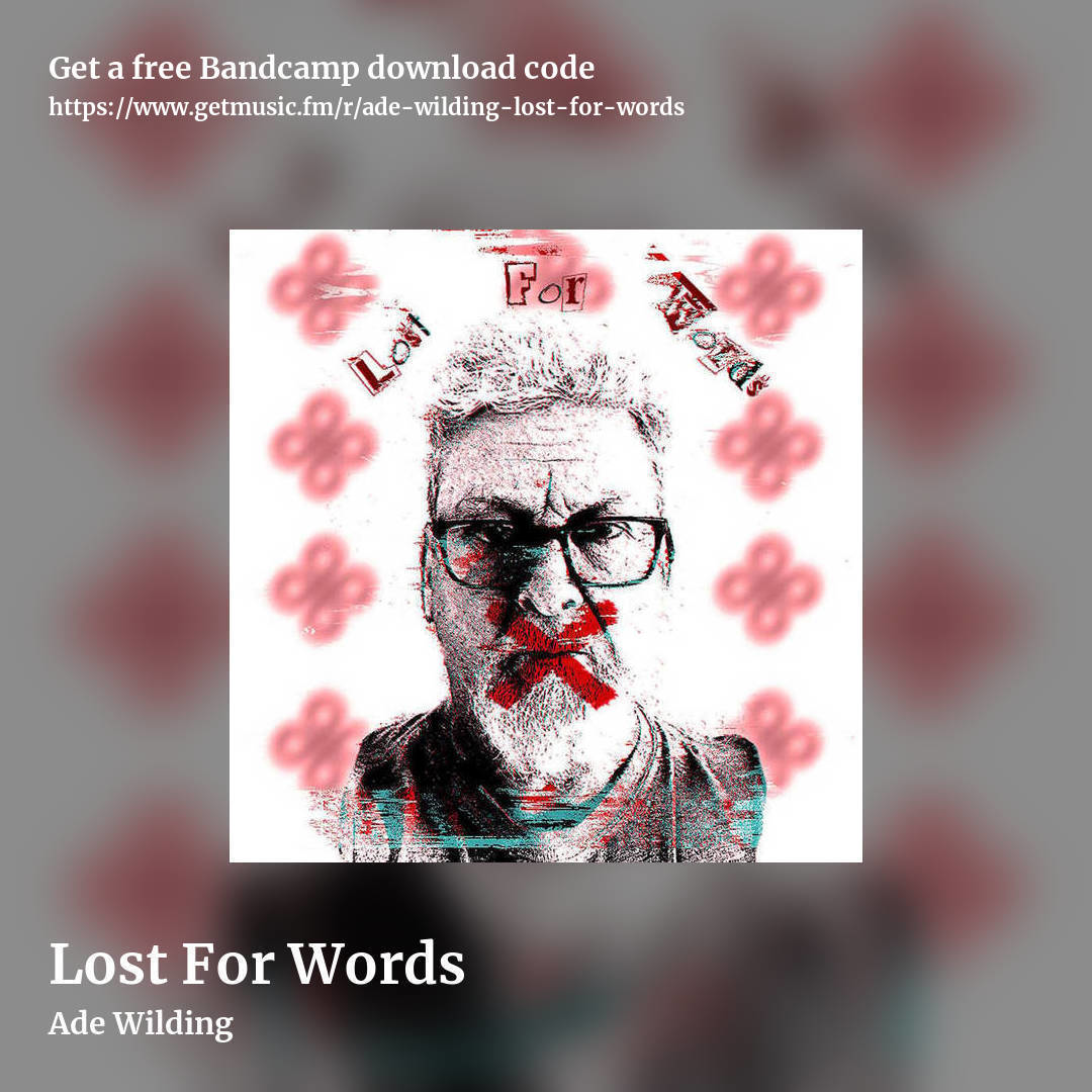 Lost For Words by Ade Wilding, square promo share image