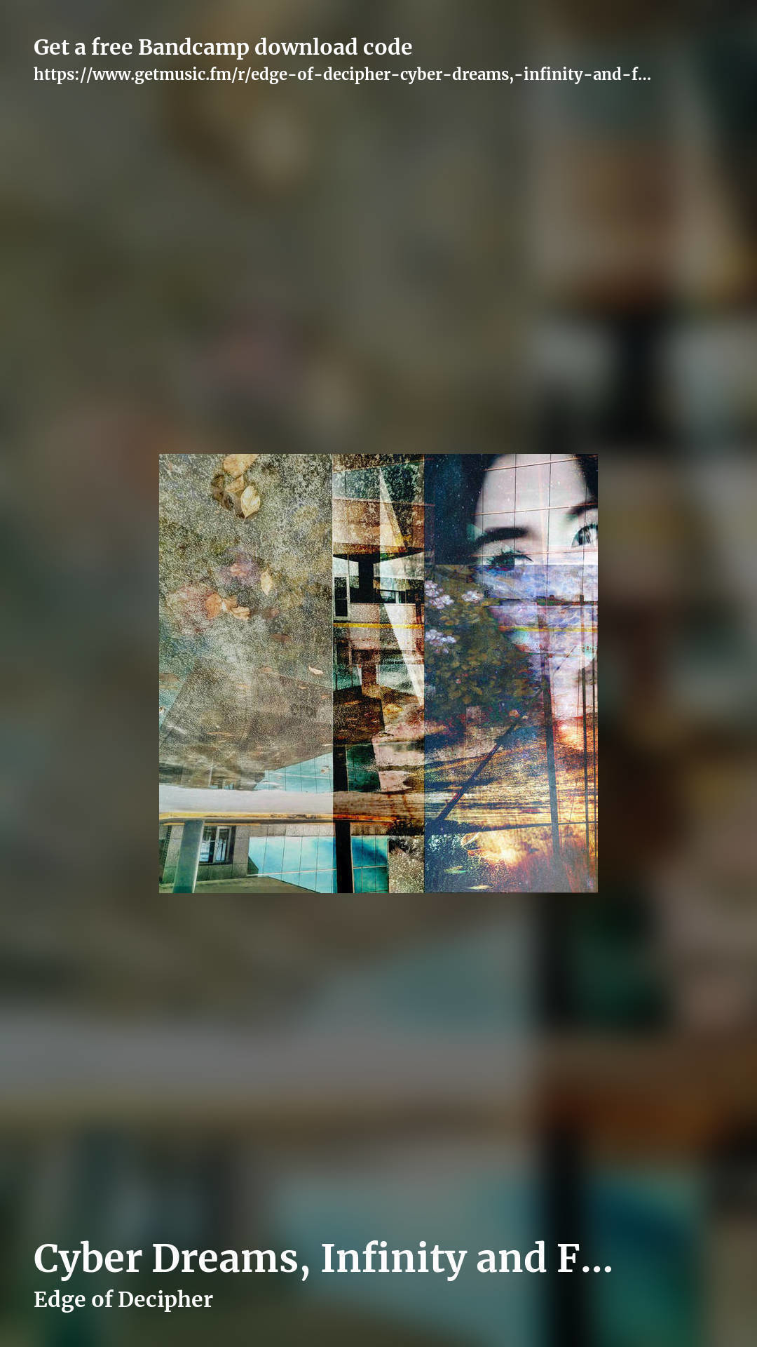 Cyber Dreams, Infinity and Flux by Edge of Decipher, story promo share image