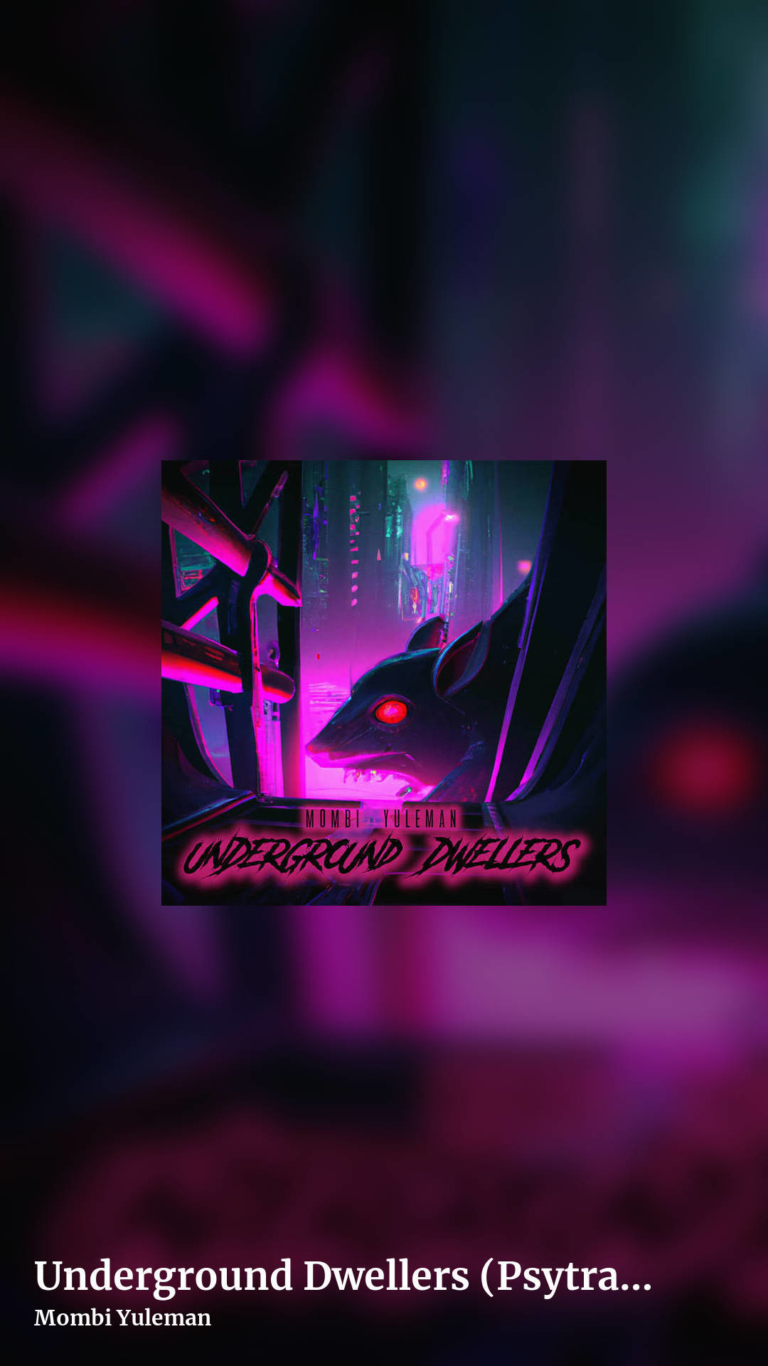 Underground Dwellers (Psytrance/Synthwave 102-117bpm) by Mombi Yuleman, story clean share image