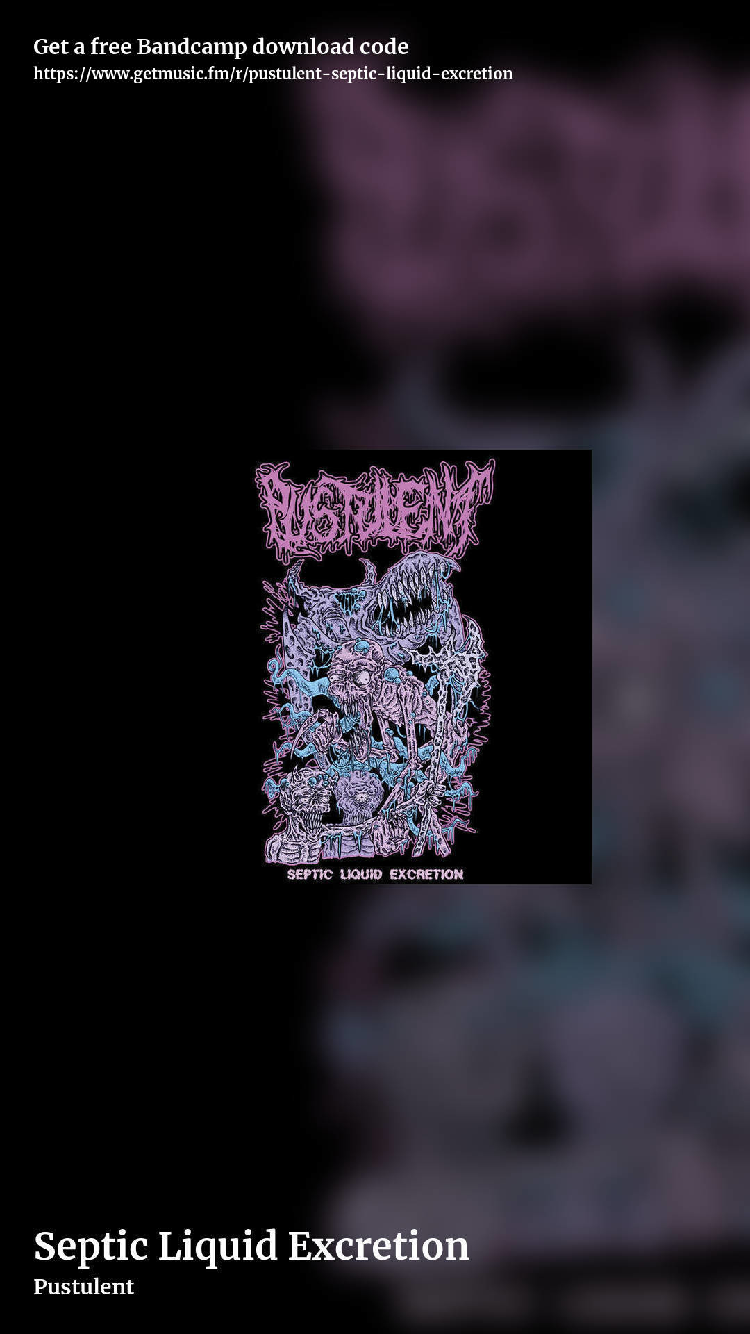 Septic Liquid Excretion by Pustulent, story promo share image