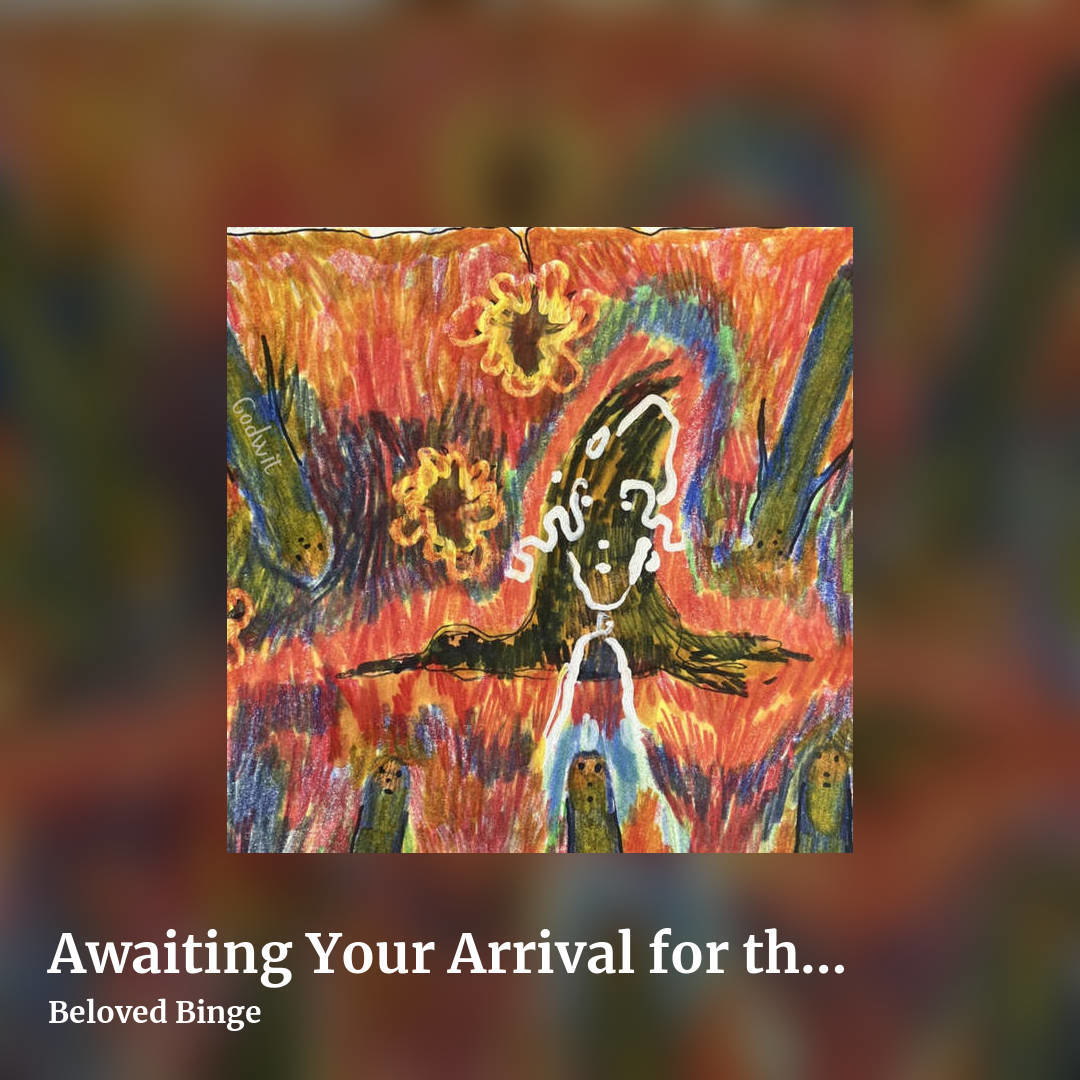 Awaiting Your Arrival for the Journey by Beloved Binge, square clean share image