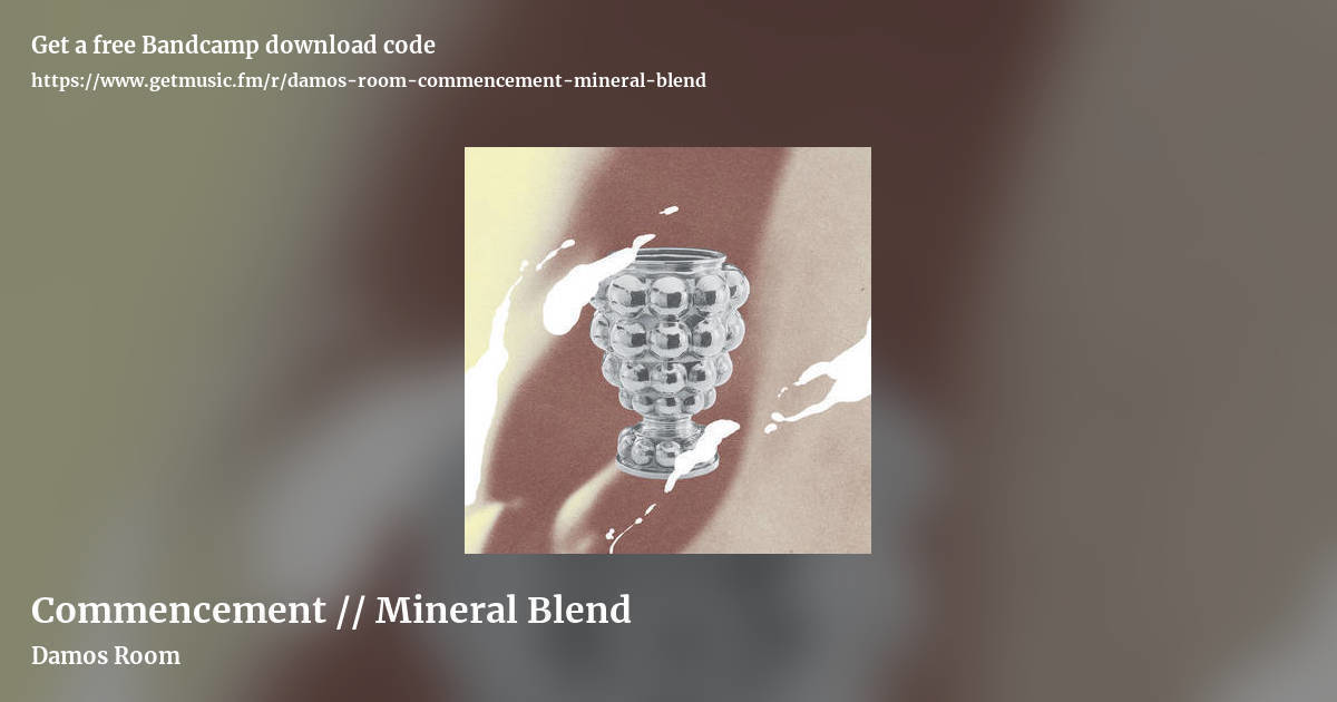 Commencement // Mineral Blend by Damos Room, landscape promo share image