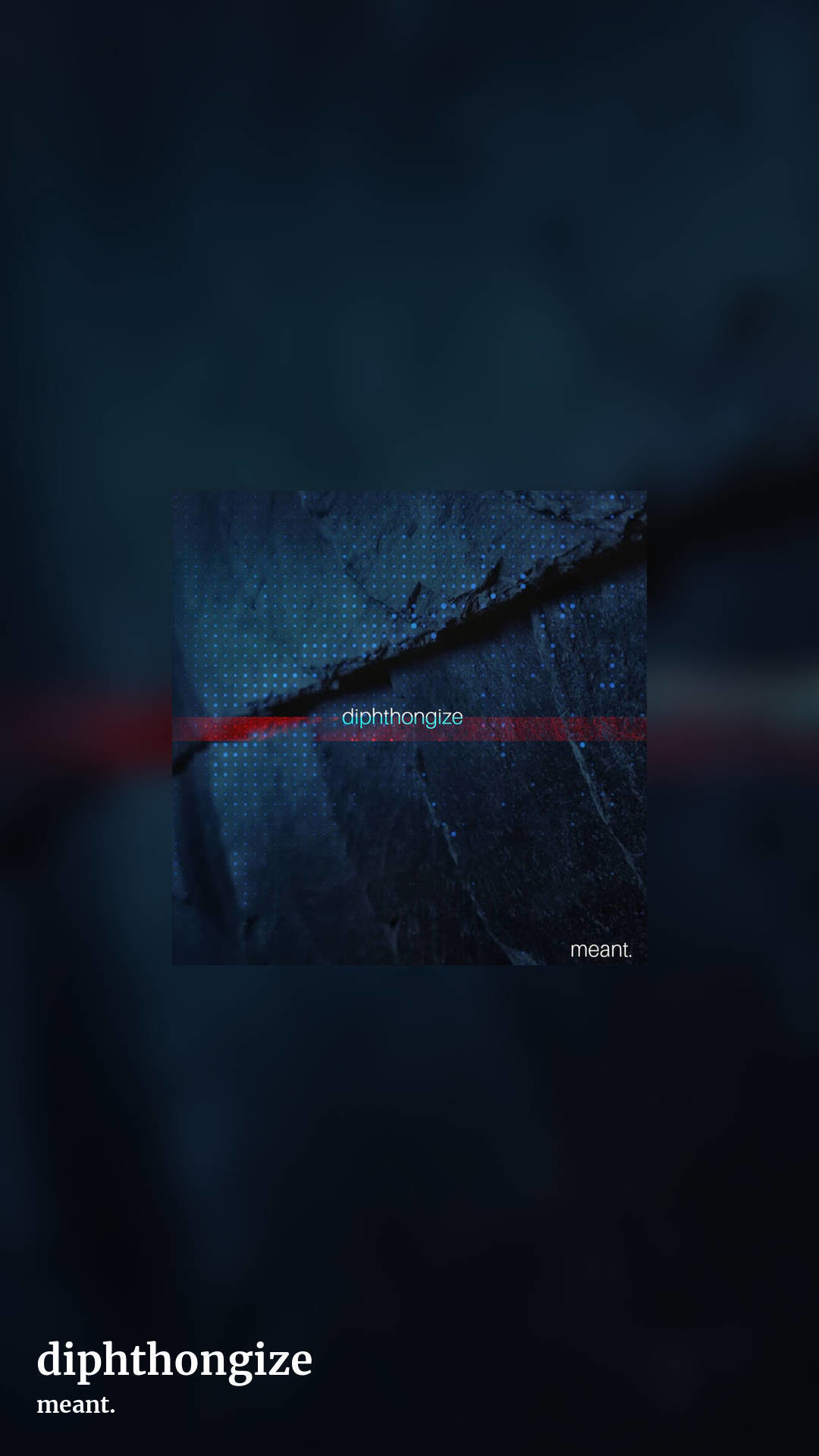 diphthongize by meant., story clean share image