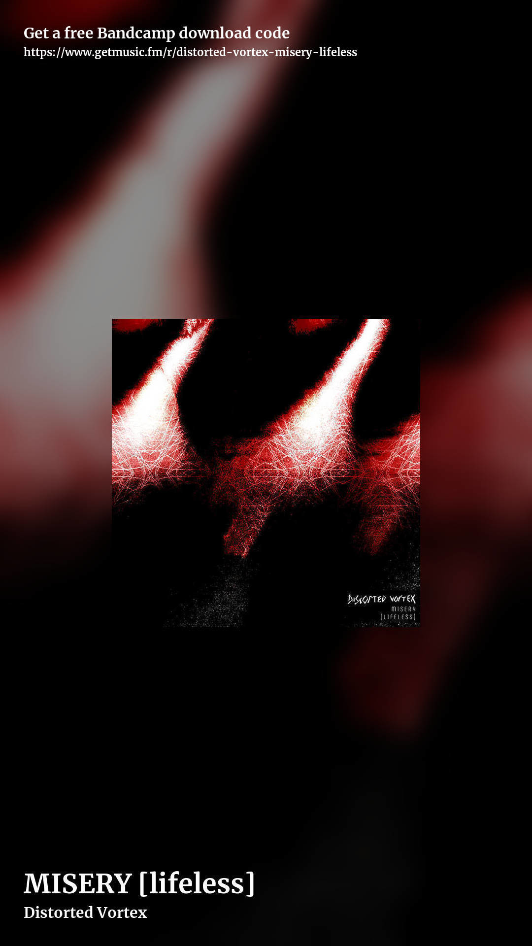 MISERY [lifeless] by Distorted Vortex, story promo share image